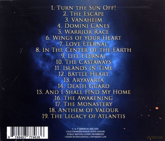 Imperial Age: Live On Earth The Online Lockdown Concert [2CD]