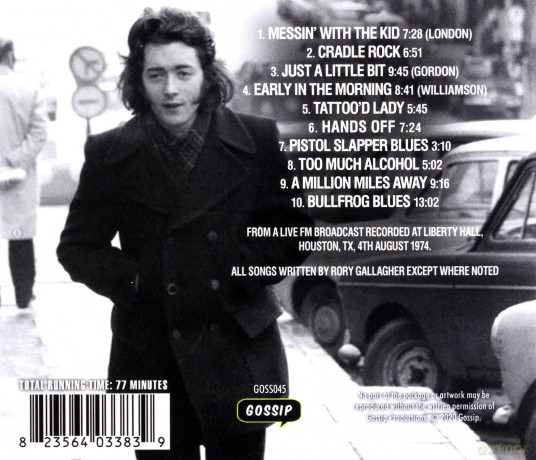 Rory Gallacher: Messin With The Wrong Guy [CD]