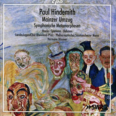 Paul Hindemith:Mainzer Umzug And Symphonic Metamorphosis [CD]
