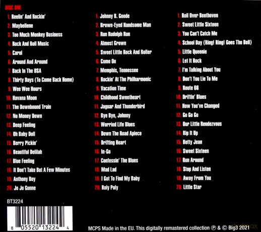 Chuck Berry: Reelin And Rockin - 60 Essential Recordings [3CD]