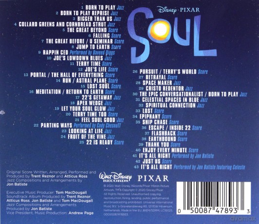 Soul soundtrack soundtrack [CD]