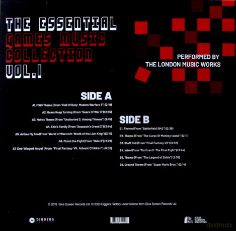 The Essential Games Music Collection soundtrack (London Music Works) [Winyl]