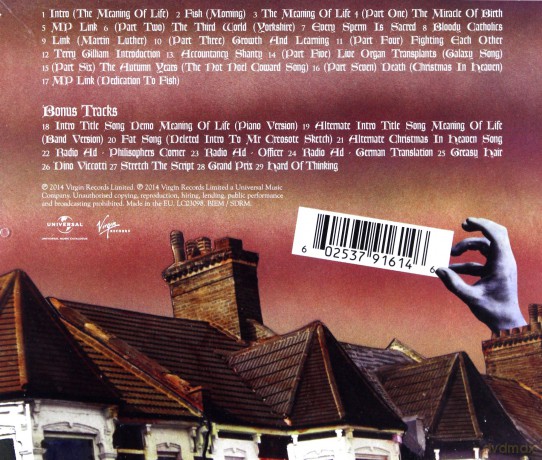 The Meaning Of Life soundtrack (Monty Python) [CD]