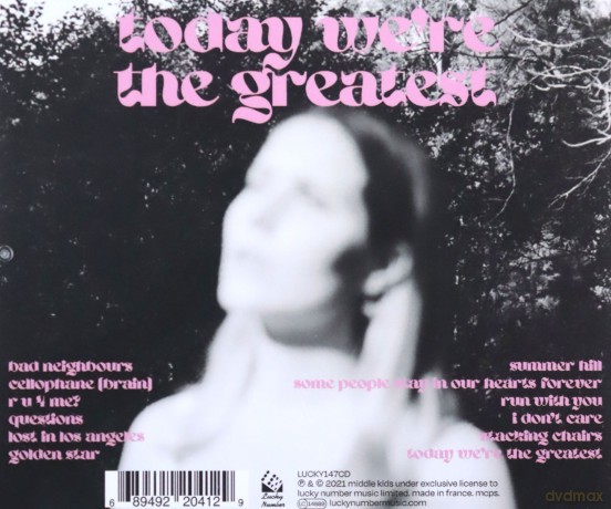 Middle Kids: Today Were The Greatest [CD]