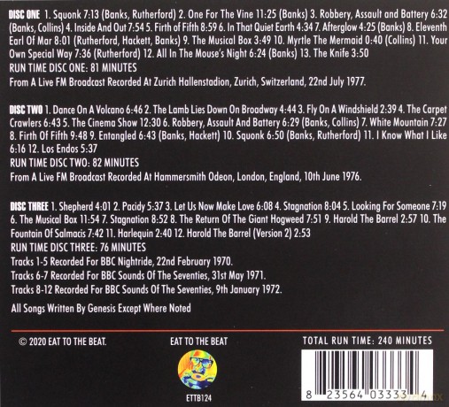 Genesis: Transmission Impossible [3CD]