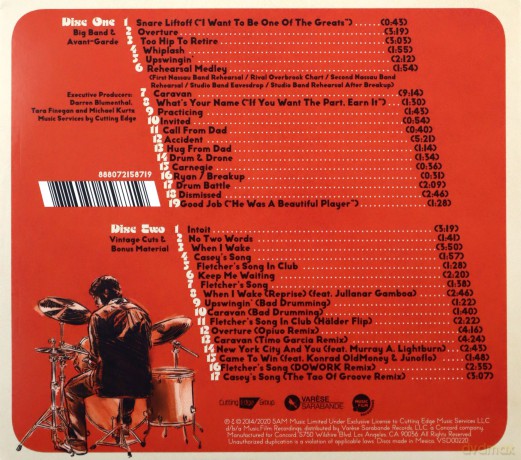 Whiplash soundtrack (Deluxe) soundtrack [2CD]