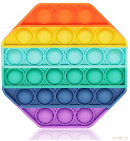 Push Bubble Pop It Zabawka Sensoryczna Ośmiokąt