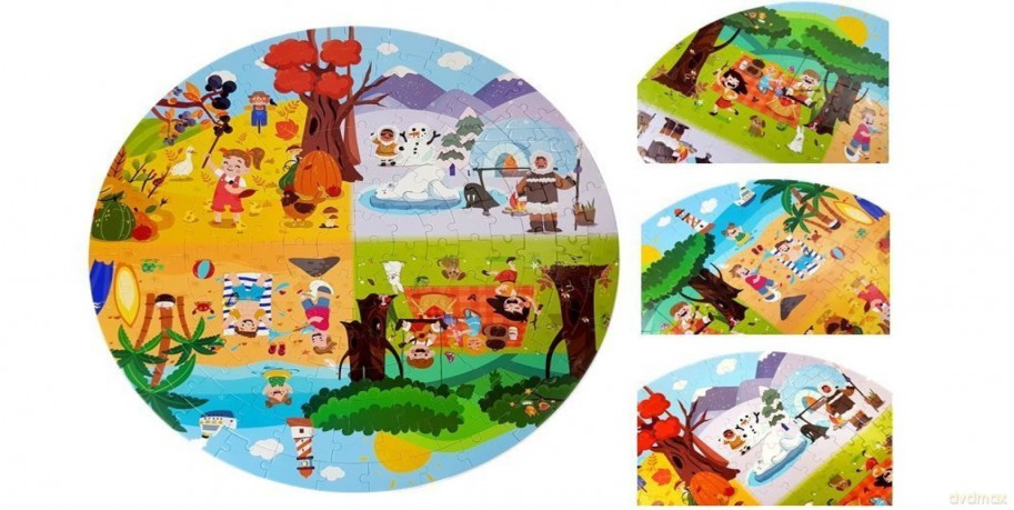 Cztery Pory Roku 150 el. Zima Wiosna Lato Jesień [PUZZLE]