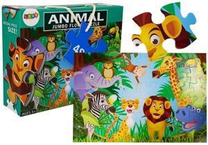 Dżungla Dzikie Zwierzęta 48 el. [PUZZLE]