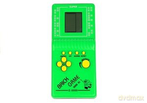 Gra Elektroniczna Tetris Kieszonkowa Zielona