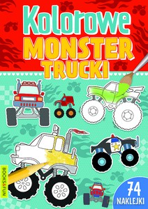 Kolorowe monster trucki [KSIĄŻKA]