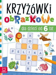 Krzyżówki obrazkowe dla dzieci od 6 lat - Beata Karlik [KSIĄŻKA]