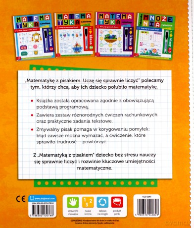 Matematyka z pisakiem. Uczę się sprawnie liczyć. Klasa 2 - Agnieszka Bator [KSIĄŻKA]