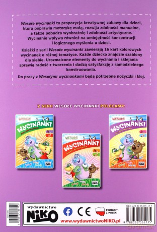 Miś i jego przyjaciele. Wesołe wycinanki [KSIĄŻKA]