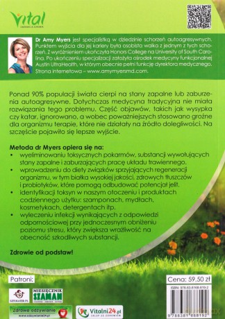 Możesz wyleczyć choroby autoimmunologiczne. Samodzielna profilaktyka i leczenie - Amy dr Myers [KSIĄŻKA]