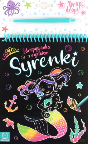 Syrenki. Zdrapywanka z rysikiem - Anna Podgórska [KSIĄŻKA]
