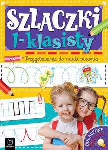 Szlaczki 1-klasisty. Przygotowanie do nauki pisania - Agnieszka Bator [KSIĄŻKA]
