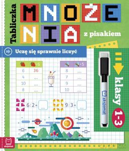 Tabliczka mnożenia z pisakiem. Uczę się sprawnie liczyć. Klasy 1-3 - Agnieszka Bator [KSIĄŻKA]