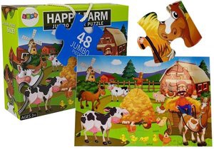 Układanka Farma Zwierzęta 48 el. [PUZZLE]
