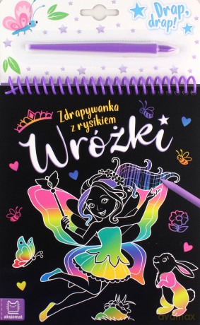 Wróżki. Zdrapywanka z rysikiem - Anna Podgórska [KSIĄŻKA]