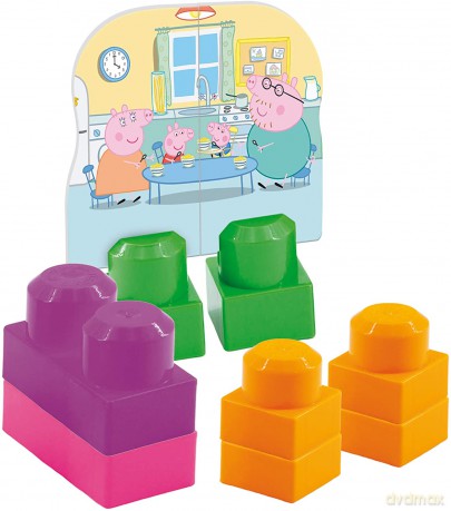 Klocki w plecaku Świnka Peppa [KLOCKI]