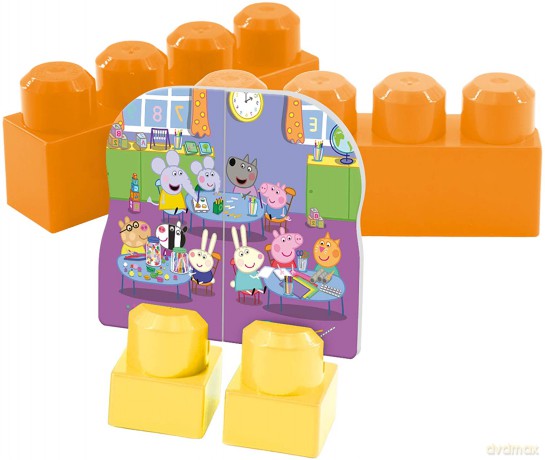 Klocki w plecaku Świnka Peppa [KLOCKI]