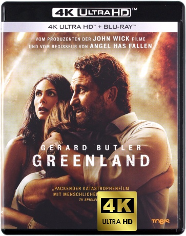 Greenland [Blu-Ray 4K]+[Blu-Ray]