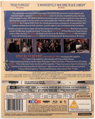 The Ladykillers (Jak zabić starszą panią) [Blu-Ray 4K]+[Blu-Ray]