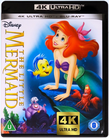 The Little Mermaid (Mała Syrenka) [Disney) [Blu-Ray 4K]+[Blu-Ray]