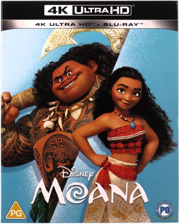 Moana (Vaiana: Skarb oceanu) (Disney) [Blu-Ray 4K]+[Blu-Ray]