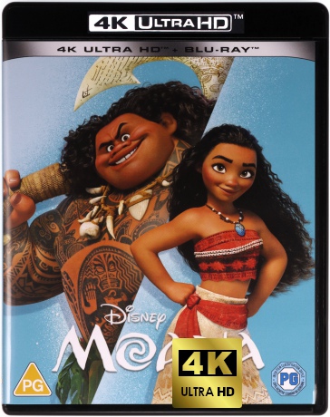 Moana (Vaiana: Skarb oceanu) (Disney) [Blu-Ray 4K]+[Blu-Ray]