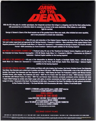Dawn of the Dead (Świt żywych trupów) [Blu-Ray 4K]+[3xBlu-Ray]