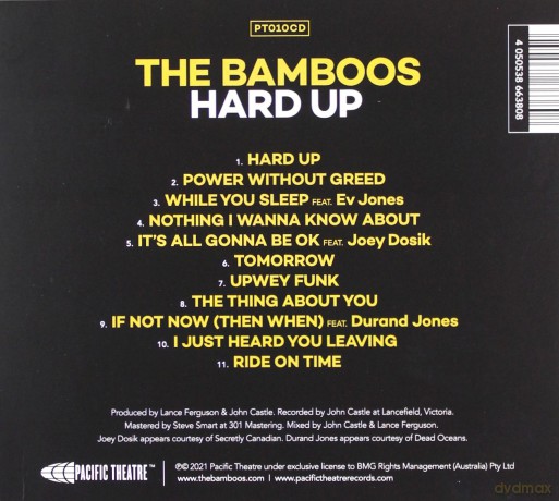 The Bamboos: Hard Up [CD]