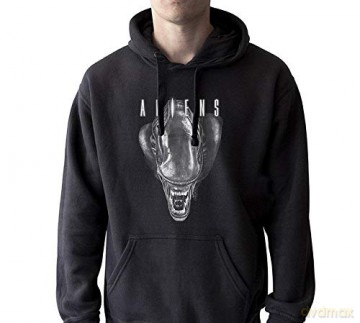 ALIEN - Sweat - Alien man without zip black