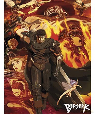 BERSERK - Plakat - Groupe (91.5x61)