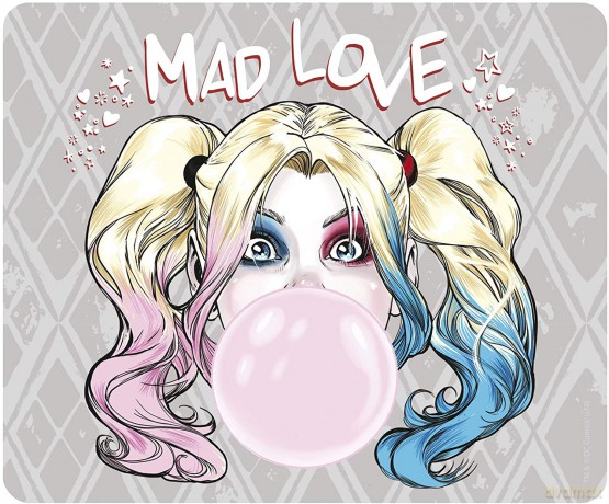 DC COMICS - Elastyczna podkładka pod myszkę - Harley Quinn Mad Love