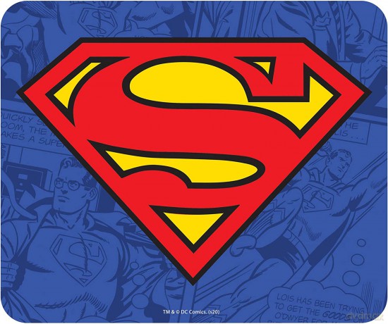 DC COMICS - Elastyczna podkładka pod myszkę - Logo Superman