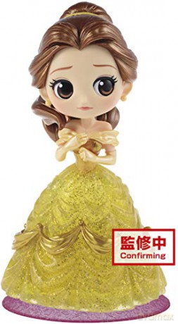 DISNEY - BELLE - Q posket Glitter Line - 14 cm