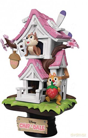DISNEY - D-Stage Chipn Dale - Three House Cherry Blossom Version 16 cm
