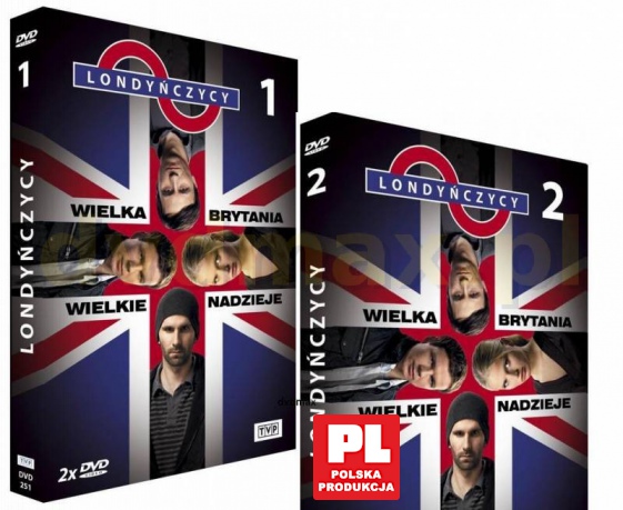 Londyńczycy 1+2 Pakiet (odc. 1-13)  [4DVD]