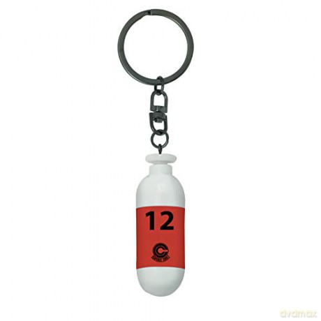 DRAGON BALL - Keychain 3D DBZ/Red Plastic Capsule
