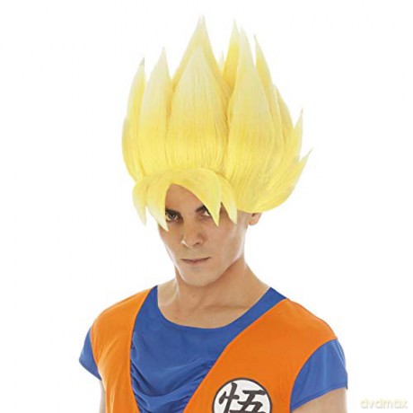 DRAGON BALL Z - Adult Wig SON GOKU - Yellow