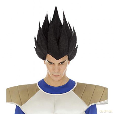 DRAGON BALL Z - Adult Wig VEGETA - Black