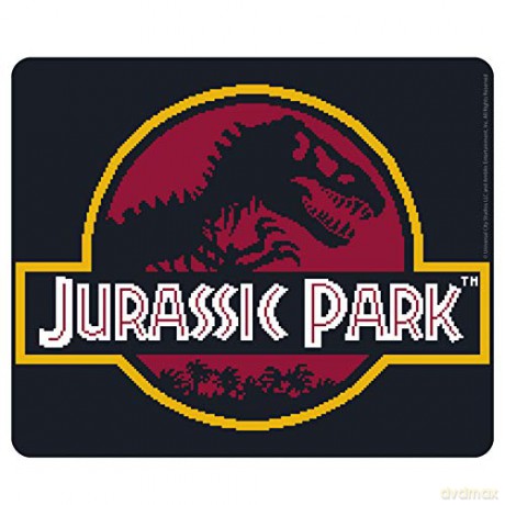 JURASSIC PARK - Elastyczna podkładka pod myszkę - Pixel logo