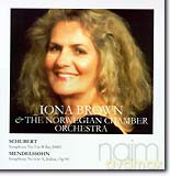 Iona Brown with The Norwegian Chamber Orchestra: Schubert: Symphony No 5 in B flat, D483; MMendelssohn: Symphony No 4 in A, Italian, Op 90 [CD]