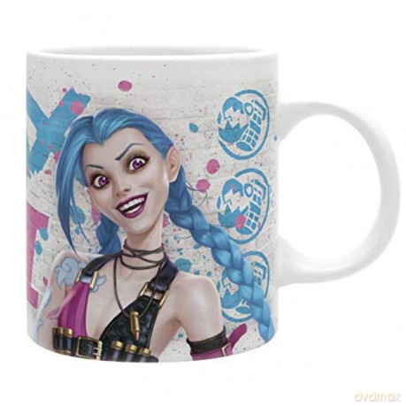 LEAGUE OF LEGENDS - Kubek - 320 ml - Vi vs Jinx - Mattei