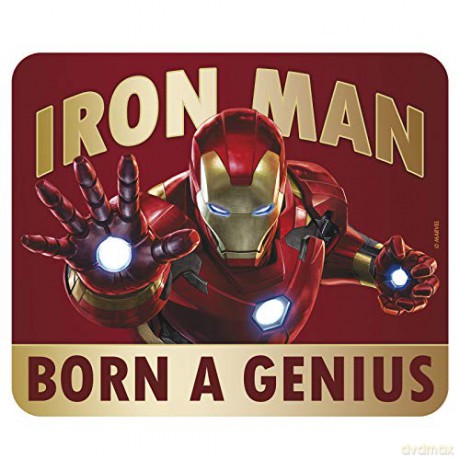MARVEL - Elastyczna podkładka pod myszkę - Iron Man Born to be a genius