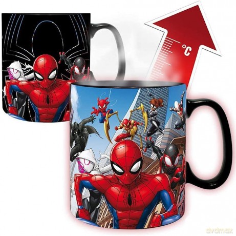 MARVEL - Kubek Heat Change - 460 ml Spider-Man Multiverse