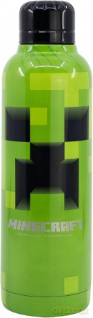MINECRAFT Butelka ze stali nierdzewnej - 515 ml