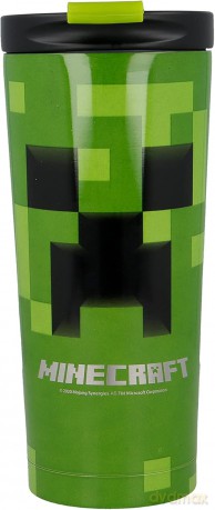 MINECRAFT Kubek ze stali nierdzewnej - 425 ml